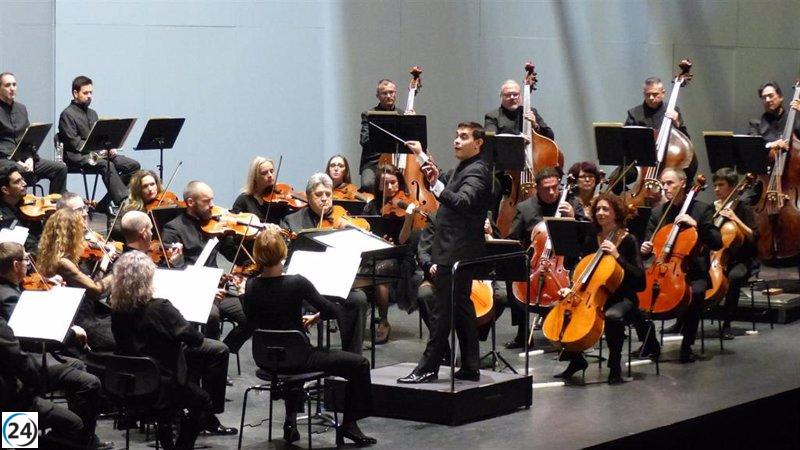 La Orquesta de Extremadura brinda concierto de Año Nuevo en Badajoz en apoyo a Cruz Roja