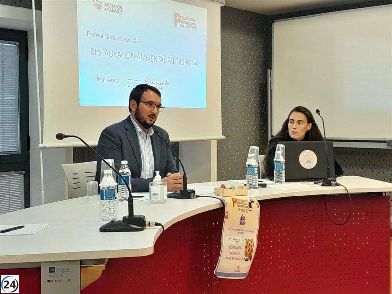 Curso en Zafra revela los logros de restauración ambiental con participación comunitaria