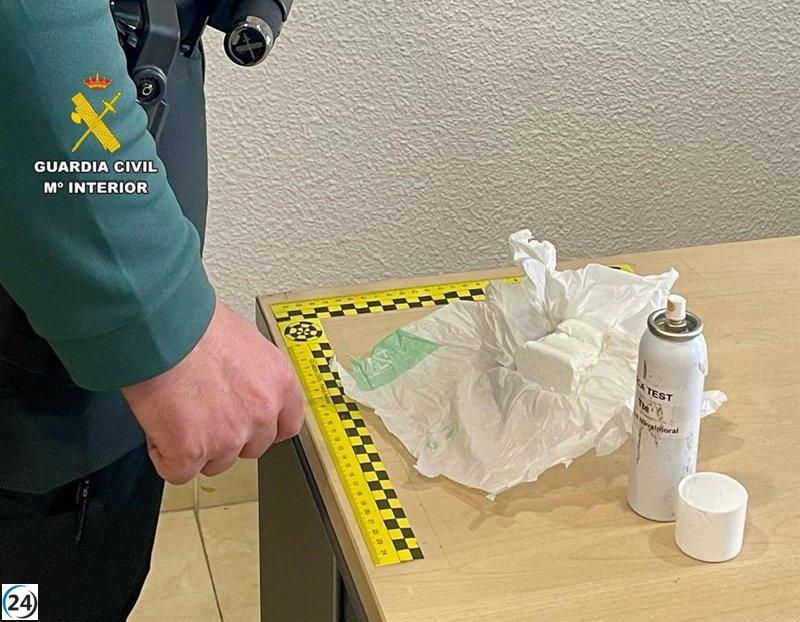 Detienen y encarcelan a un madrileño en Bohonal de Ibor con gran cantidad de cocaína