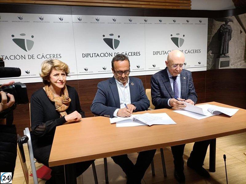 La Diputación de Cáceres y el Colegio de Médicos se unen para impartir charlas de salud en zonas rurales.