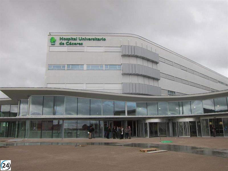 Accidente de moto cerca de Aliseda deja a hombre de 44 años herido de gravedad moderada.