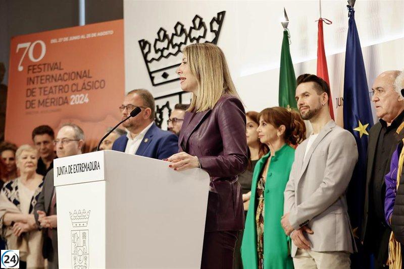 El Festival de Mérida presenta un extenso programa de artes escénicas para este verano.