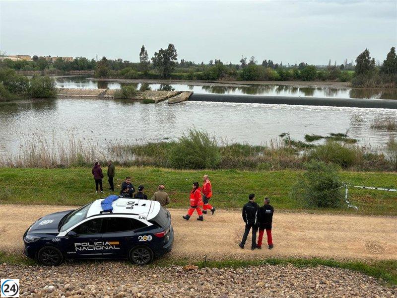 Encuentran cuerpo en Guadiana durante búsqueda de menor desaparecido en Badajoz.