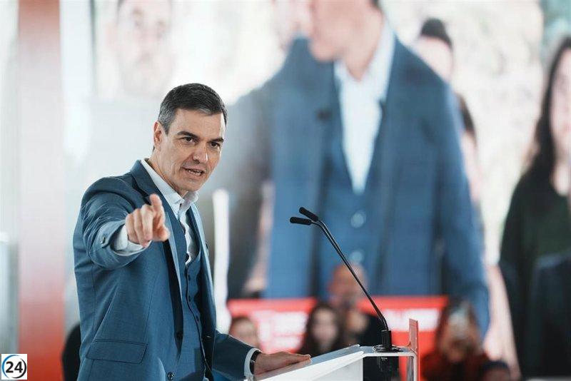 Pedro Sánchez encabeza inauguración del Congreso del PSOE extremeño donde se ratificará a Gallardo como líder regional.