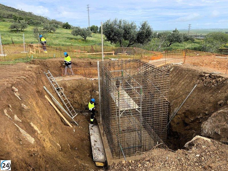 Inician construcción de depuradora en Reina, Badajoz, con vertido de aguas a cuenca del Guadalquivir