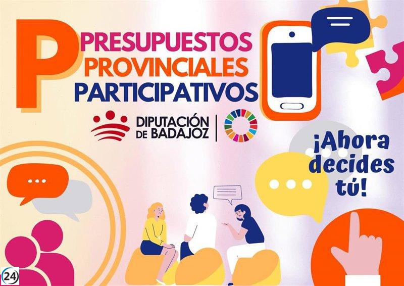 Badajoz destina fondos a 25 proyectos locales para el año 2024.