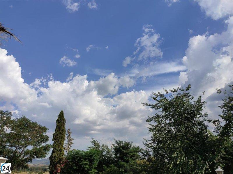 Tiempo soleado en Extremadura el martes 14 de mayo de 2024