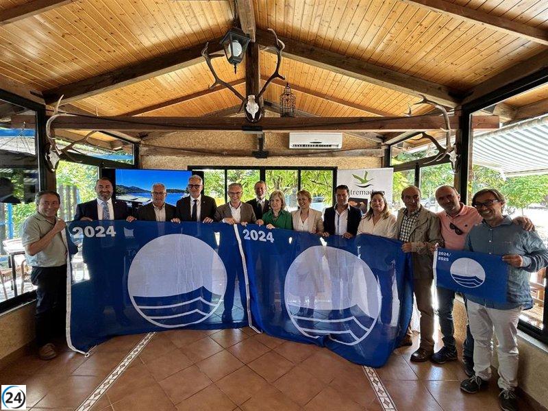 El gobierno destinará 2,6 millones a mejorar las zonas de baño en Extremadura con bandera azul