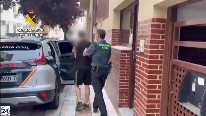 Operación antidroga en Cáceres: cinco arrestados