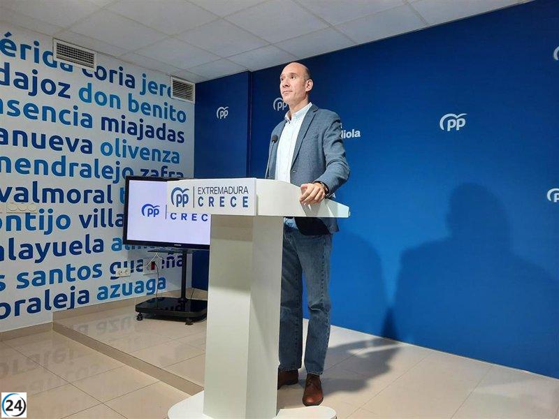 PP extremeño asegura que no teme a amenazas de Vox sobre romper gobiernos por MENA