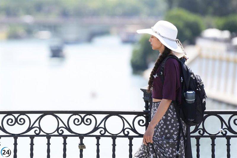 Las temperaturas aumentan de forma generalizada y Las Vegas del Guadiana en alerta amarilla.