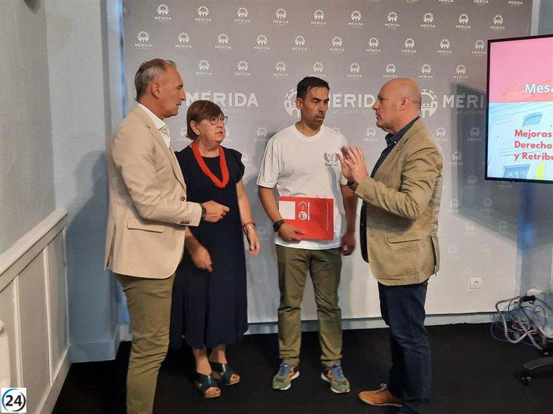 Aprobada subida salarial del 2,5% para empleados municipales en Mérida