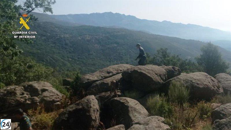 Encuentran el cadáver de un hombre desaparecido en Villanueva de la Vera.