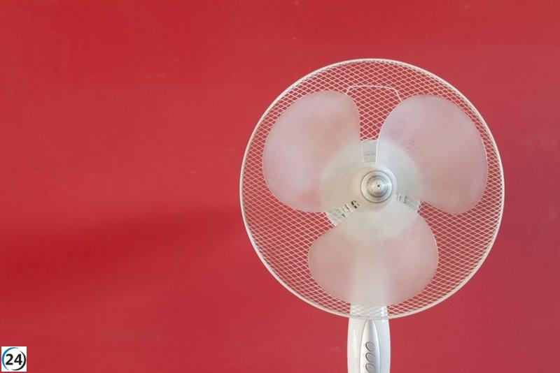 Extremadura domina el ranking de las temperaturas más altas en España durante la noche.