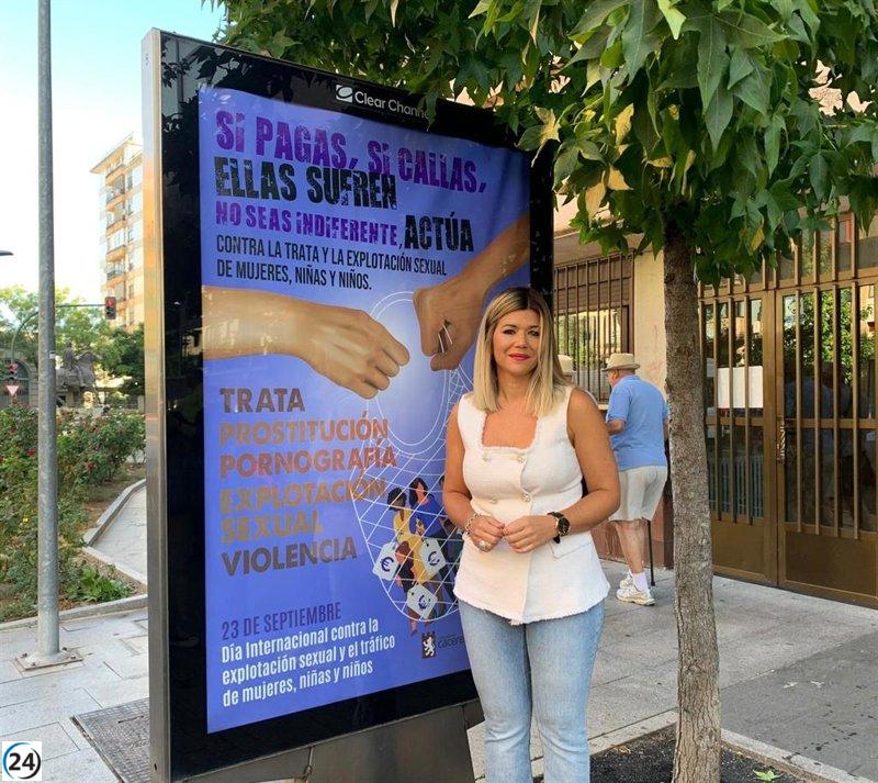 Cáceres lidera campaña contra la explotación sexual