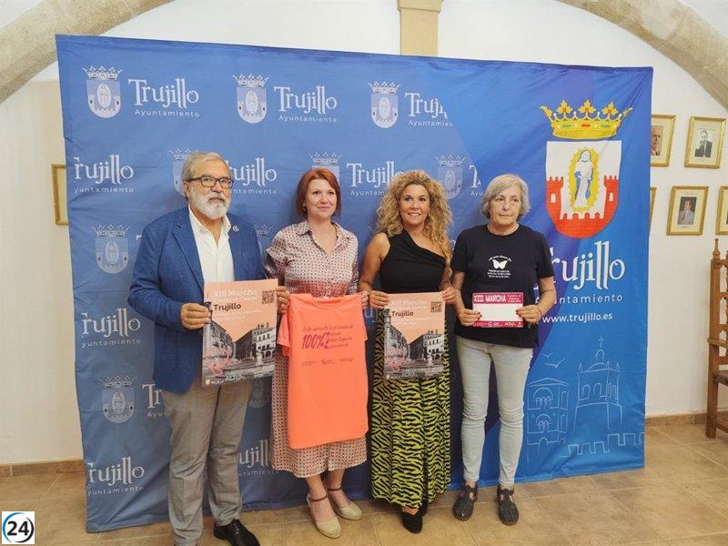 Gran participación en el Circuito de Marchas Rosas contra el Cáncer en Cáceres: más de 20.000 personas.