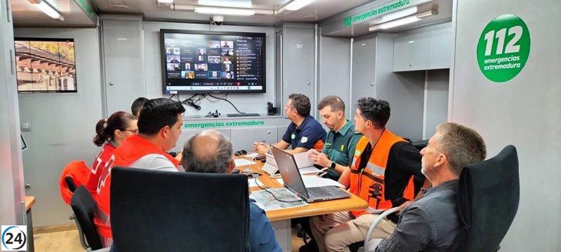 Controlado el fuego en Nuñomoral, Cáceres.