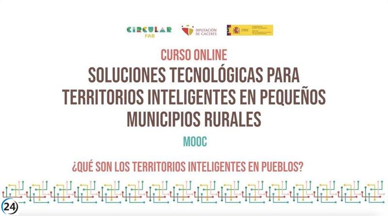 Nuevo curso online de la Diputación de Cáceres sobre Territorios Inteligentes: ¡Inscríbete ya!