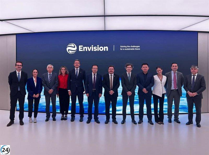 La Junta de Extremadura pone a disposición de Envision su potencial para proyectos de hidrógeno.