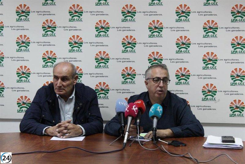 UPA-UCE convoca protesta en Villanueva del Fresno el 15 de noviembre exigiendo explicaciones sobre la lengua azul.