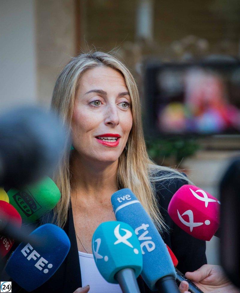 María Guardiola solicita ayuda de la UE por los daños causados por la DANA.