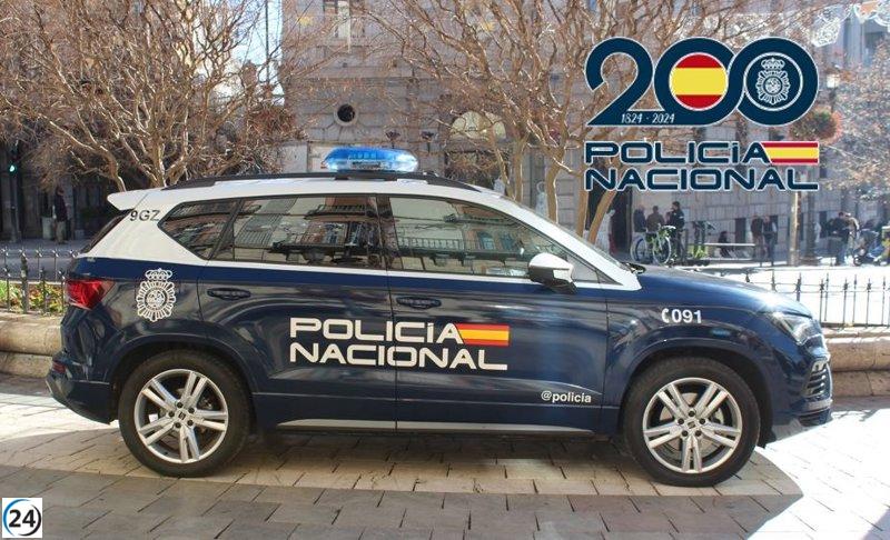 Detención en Badajoz por simular el robo de un coche que apareció accidentado.