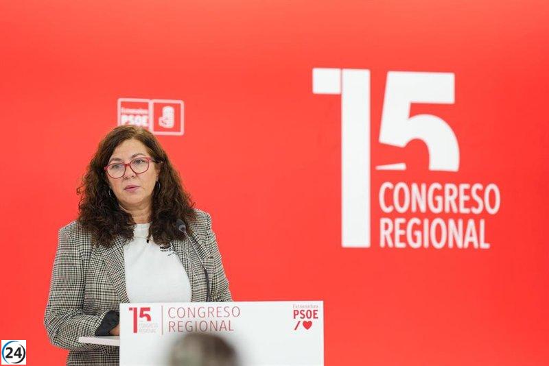El PSOE extremeño celebra el Congreso Federal que define las bases de financiación.