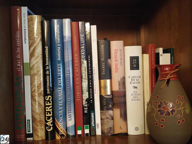 Cáceres destina 150.000 euros para reforzar bibliotecas municipales.