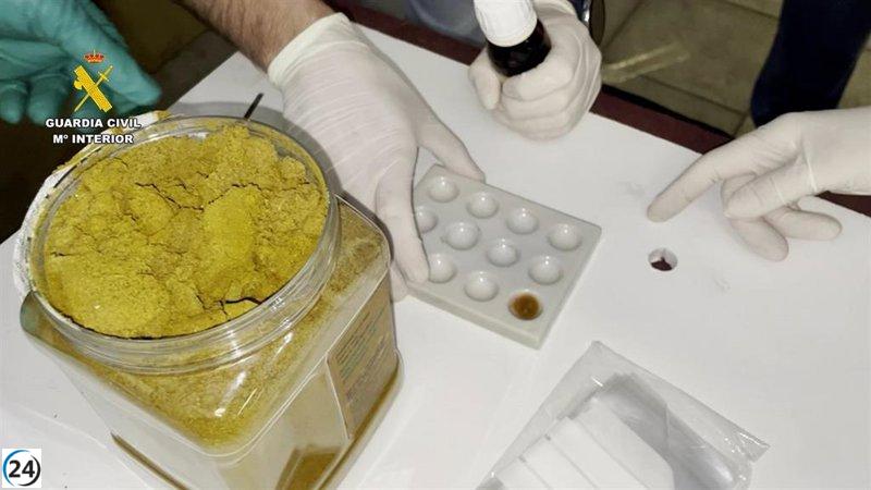 Desmantelan red de tráfico de cocaína oculta en especias alimenticias.