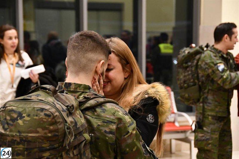 Concluye la misión del contingente Enhanced Forward Presence XV con el arribo final de tropas a Badajoz.