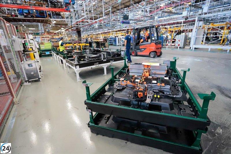 Incremento del 11,5% en ventas industriales en Extremadura en octubre, el tercero más alto de España.