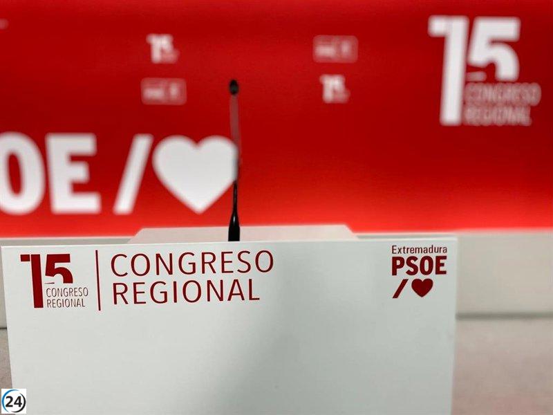 Miguel Ángel Gallardo y Esther Gutiérrez se enfrentan en un debate decisivo por el liderazgo del PSOE en Mérida este viernes.