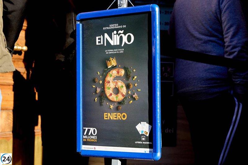 Los extremeños destinarán 14,11 euros de media en décimos para el Sorteo de 'El Niño' 2025.