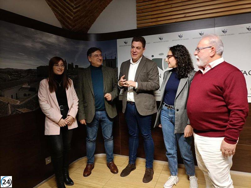 Diputación de Cáceres imparte cursos de IA y gestión de emergencias para empleados y representantes.