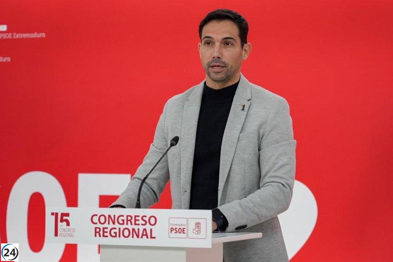 Sánchez cerrará el Congreso del PSOE en Extremadura, que busca recuperar la confianza de los ciudadanos.