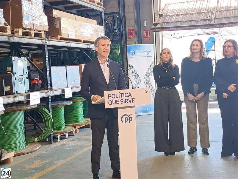 Feijóo defiende la continuidad de la Central de Almaraz por necesidades energéticas y consenso social.