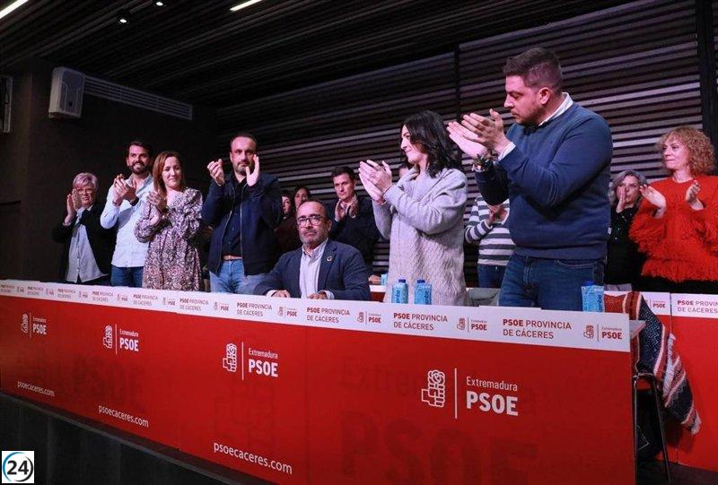 El PSOE de Cáceres se reunirá en congreso el 22 y 23 de marzo sin la candidatura de Morales.