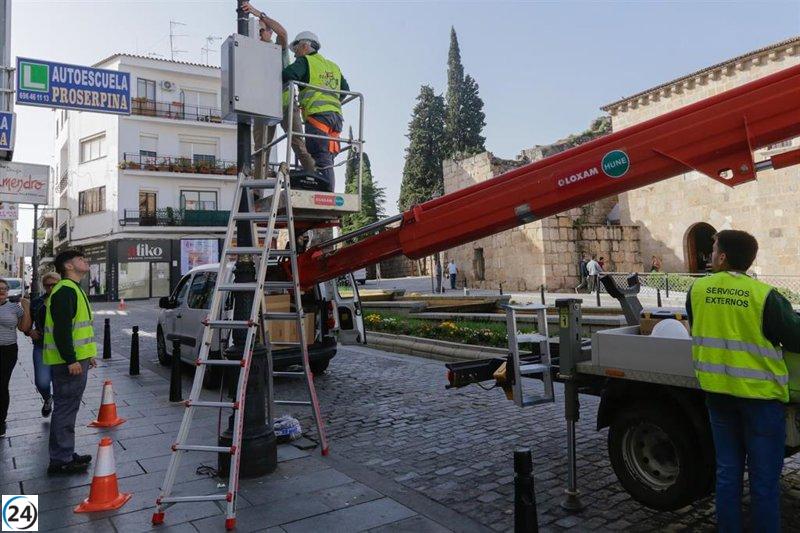 Iniciará en febrero la operación de 94 cámaras de seguridad en monumentos y calles de Mérida.