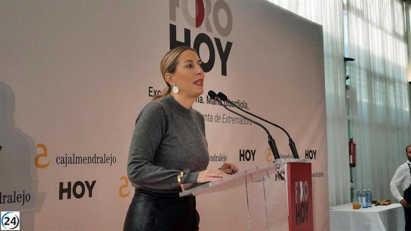 Guardiola señala que el Gobierno de Sánchez es responsable del cierre de la Central Nuclear de Almaraz.