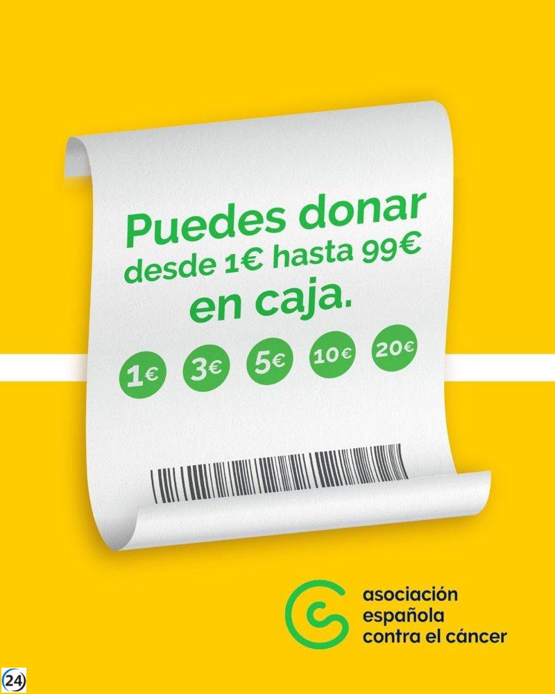Cientos de supermercados extremeños se suman a la lucha contra el cáncer.