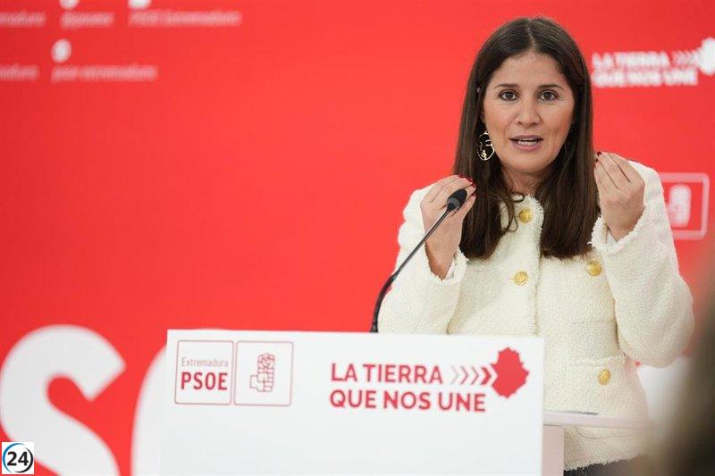 El PSOE de Extremadura tacha de 