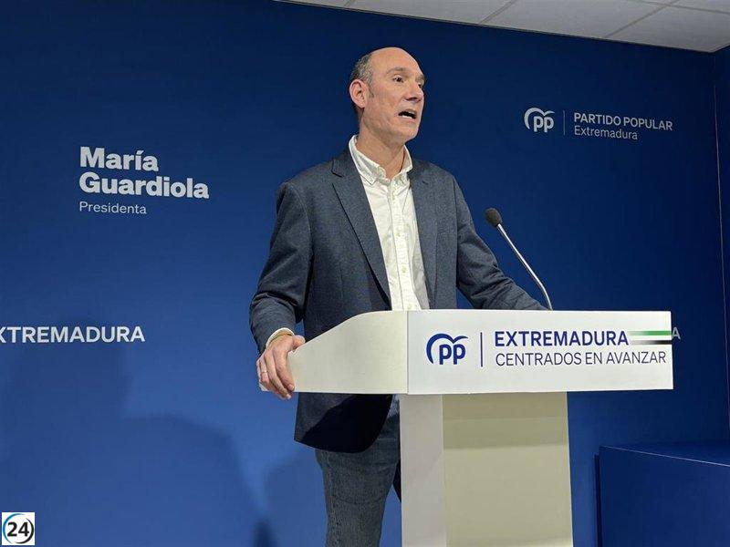 El PP demanda al PSOE que aclare el desfase de 166 millones en sus cuentas de 2022.