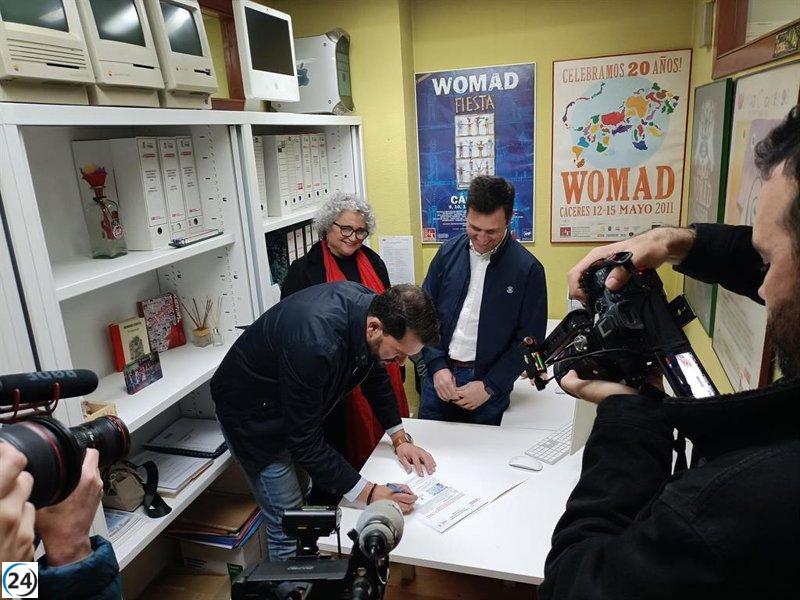 Álvaro Sánchez Cotrina encabeza el PSOE en Cáceres con una propuesta sólida y cohesionada.