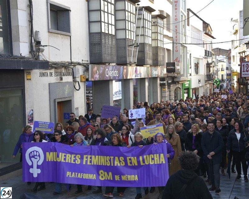 Miles en Extremadura exigen igualdad auténtica.