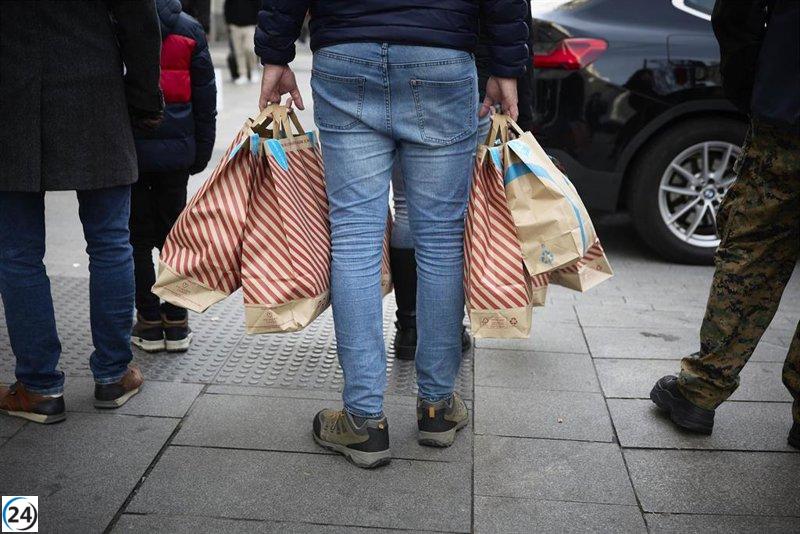 Incremento del 1,9% en ventas minoristas en Extremadura, mientras la ocupación baja un 0,1% en enero.