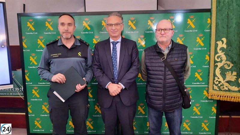 La Guardia Civil implementa estrategia que disminuye en más de un 30% los robos de aceitunas en Badajoz.