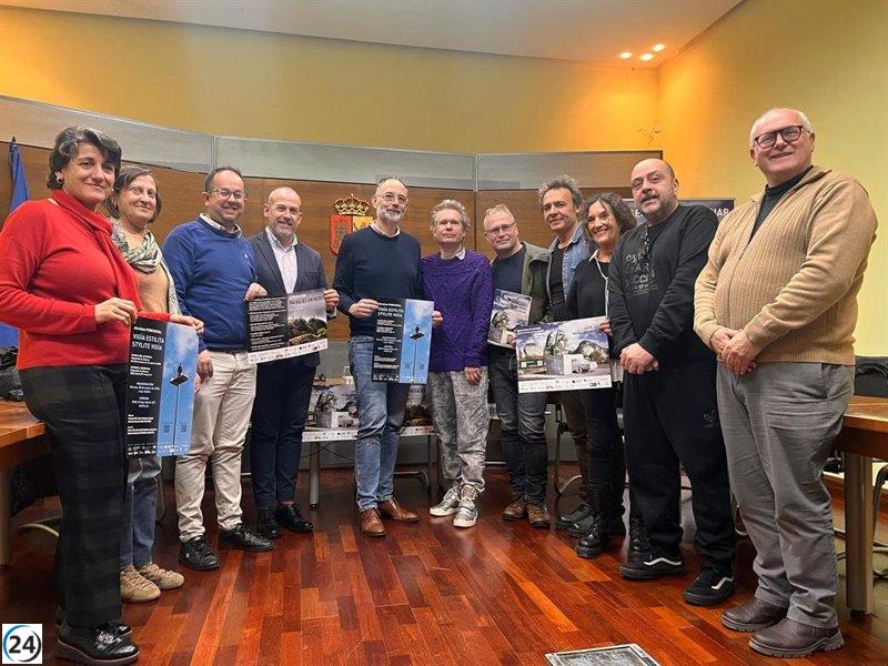 Abraham Poincheval se aísla por ocho días en una plataforma a seis metros de altura en Malpartida de Cáceres.
