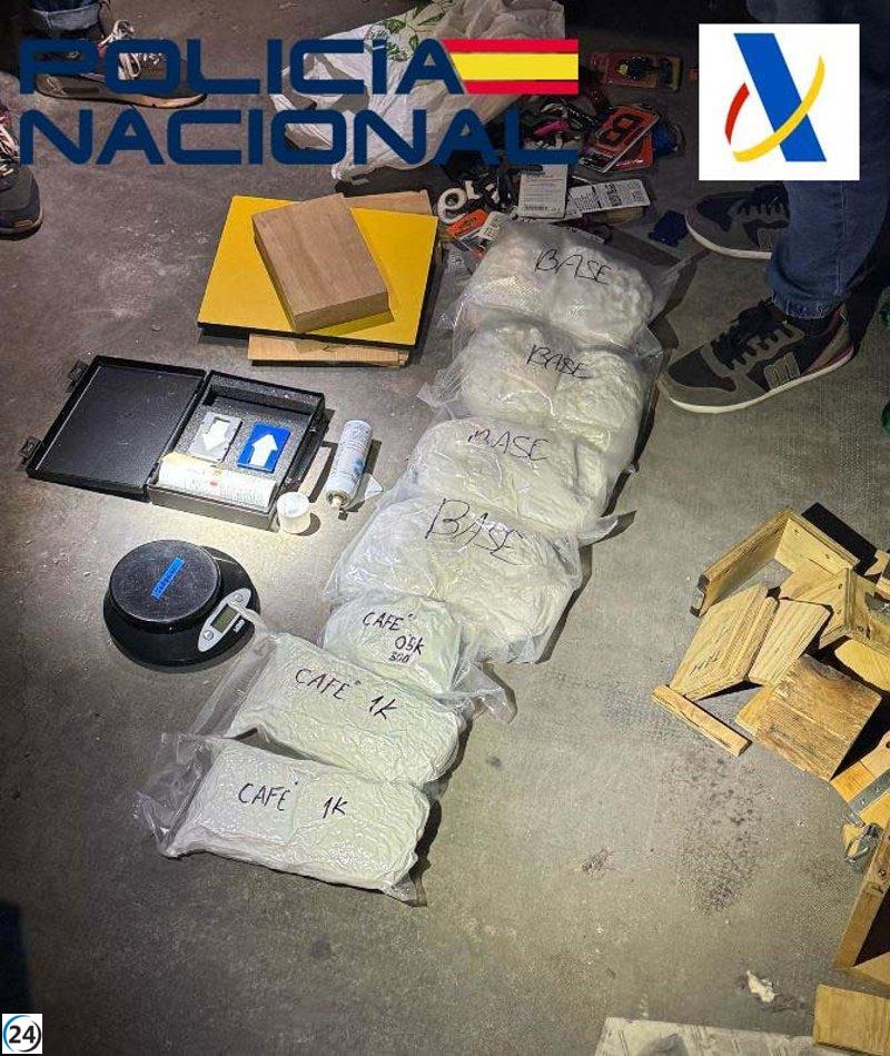 Desmantelan red narcotraficante en Extremadura; nueve arrestos realizados.