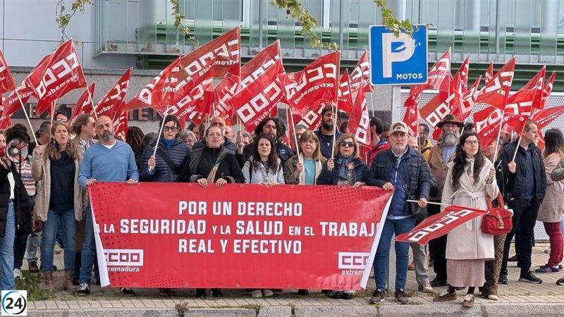 CCOO exige a la Junta mantener seguridad interna en centros de menores con un mínimo de dos vigilantes por turno.