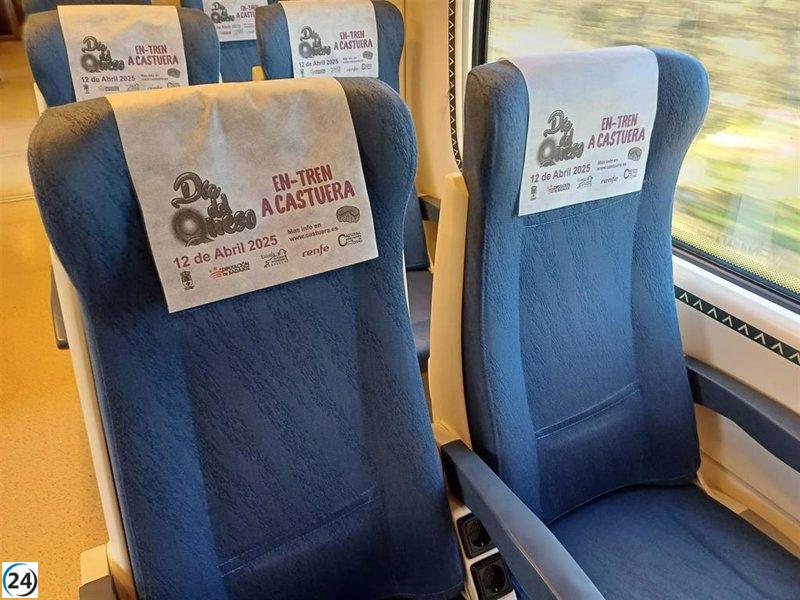 Renfe lanza trenes especiales para el 'Día del Queso' entre Badajoz y Castuera el sábado.